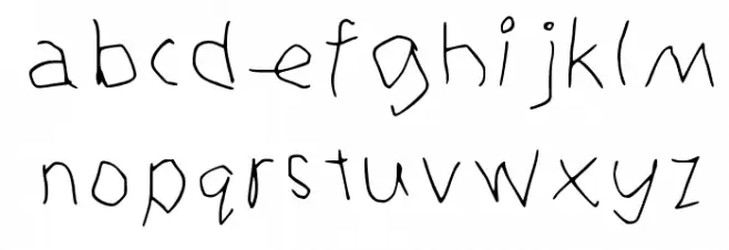 Veri Niec Pica Regular Font LOWERCASE