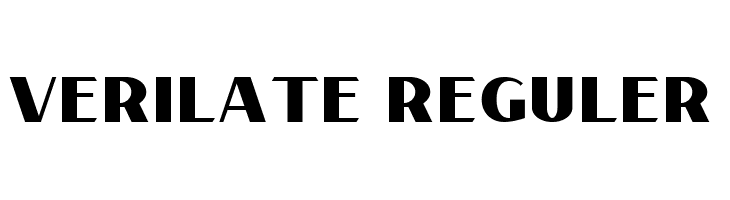 Verilate Reguler  لخطوط تنزيل