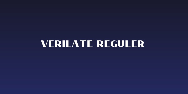 Verilate Reguler Social Header