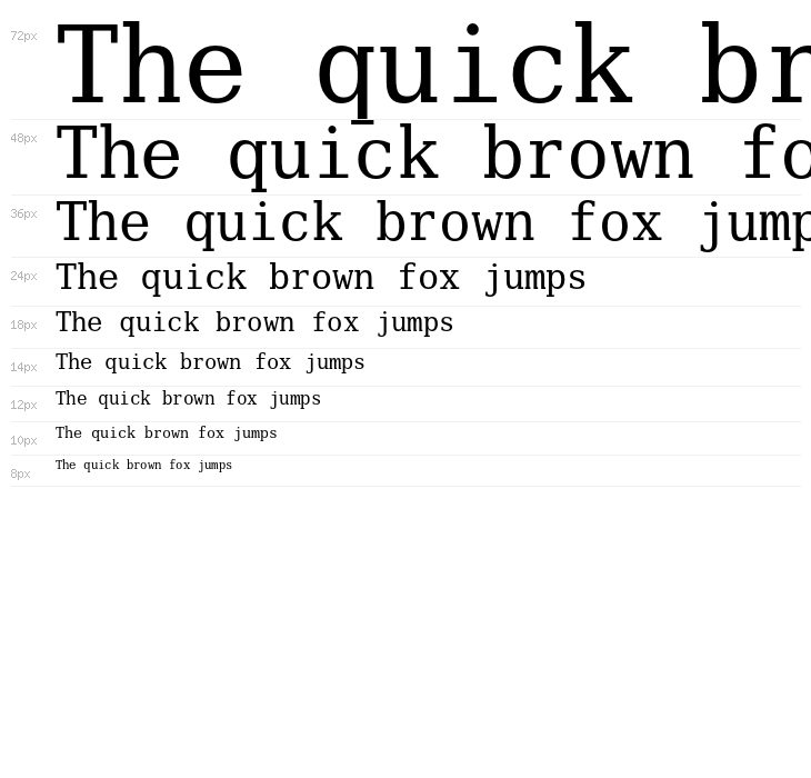 Verily Serif Mono Waterfall