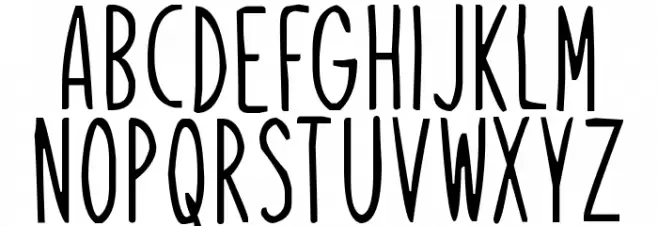 Veritas Christmas Schriftart Groß