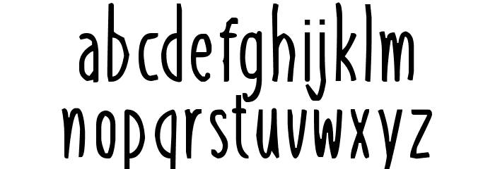 Veritas Christmas Font LOWERCASE