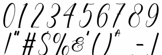 Verlin Font OTHER CHARS