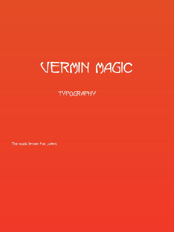 Vermin Magic Poster