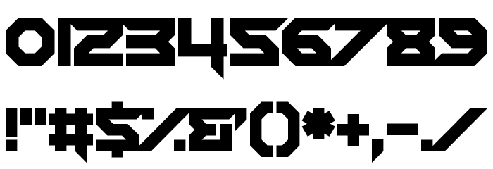 Vermin Verile Font OTHER CHARS