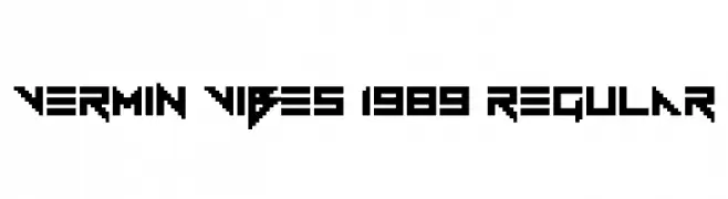 Vermin Vibes 1989 Regular 