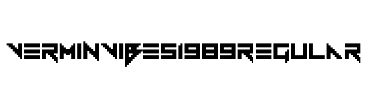Vermin Vibes 1989 Regular  baixar fontes gratis