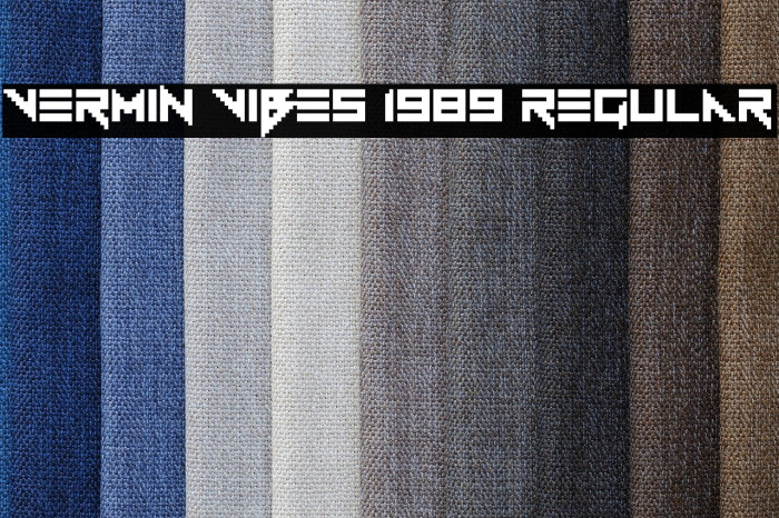 Vermin Vibes 1989 Regular Font examples