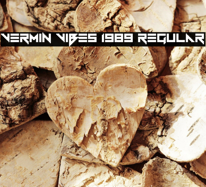Vermin Vibes 1989 Regular Font examples