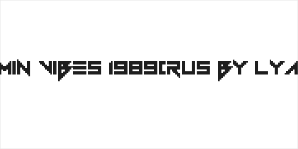 Vermin Vibes 1989(RUS BY LYAJKA Logo