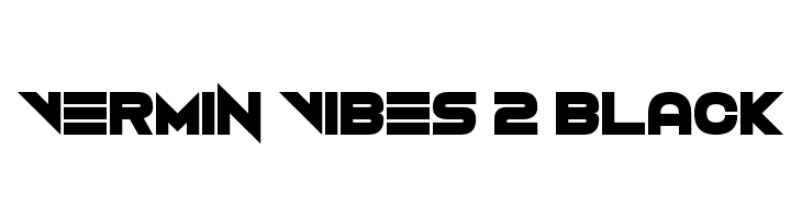 Vermin Vibes 2 Black  font caratteri gratis