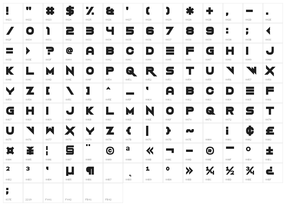 Vermin Vibes 2 Black Character Map
