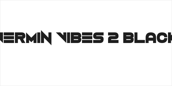 Vermin Vibes 2 Black Logo