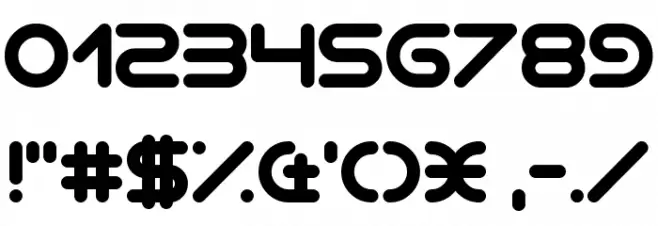 Vermin Vibes 2 EDM XTC Font OTHER CHARS