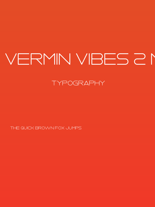 Vermin Vibes 2 Nightclub Poster