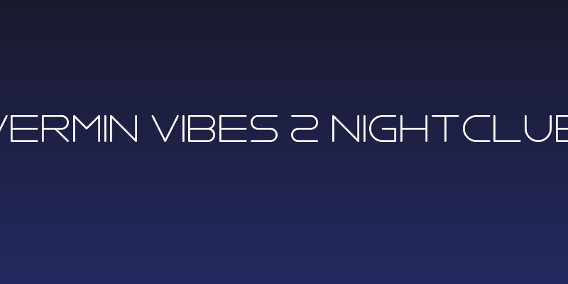 Vermin Vibes 2 Nightclub Social Header