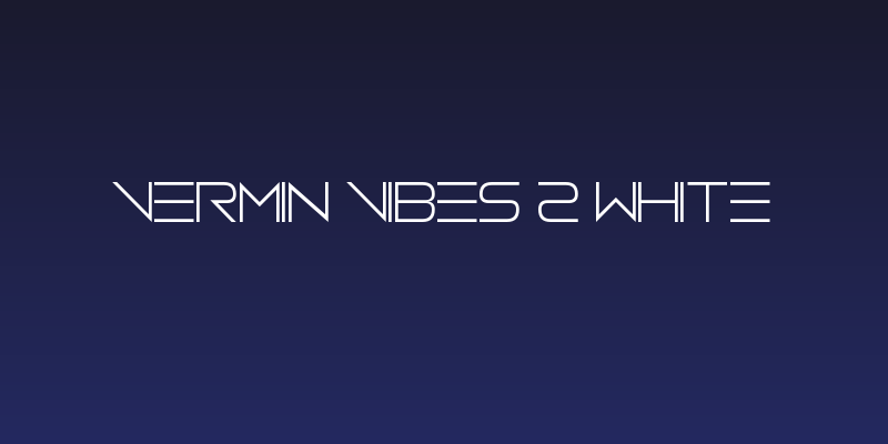 Vermin Vibes 2 White Social Header