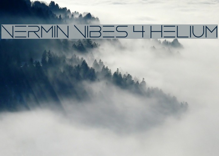 Vermin Vibes 4 Helium Font examples