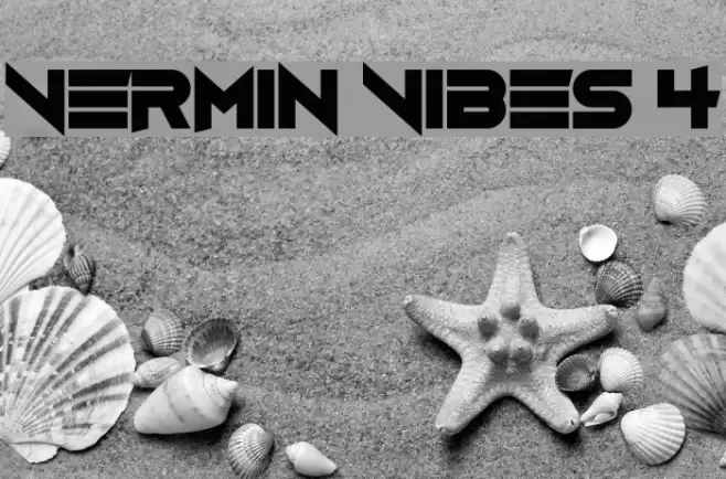 Vermin Vibes 4 Font examples
