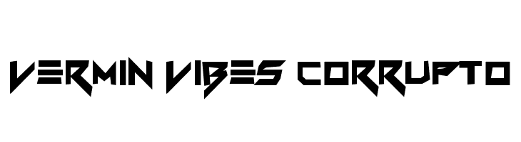 Vermin Vibes Corrupto  Frei Schriftart Herunterladen