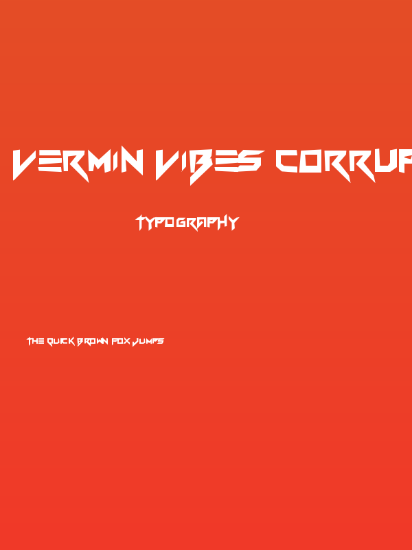 Vermin Vibes Corrupto Poster