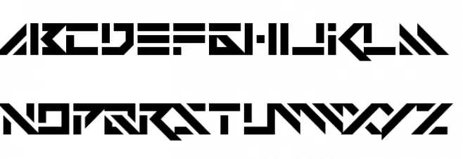 Vermin Vibes Dystopia Regular 字体 大写