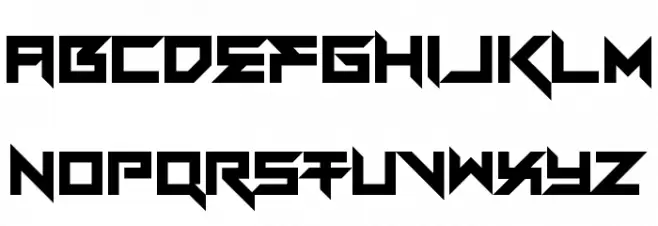 Vermin Vibes Mert Regular 字体 大写