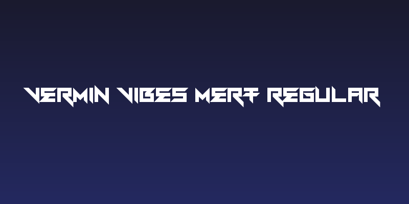 Vermin Vibes Mert Regular Social Header