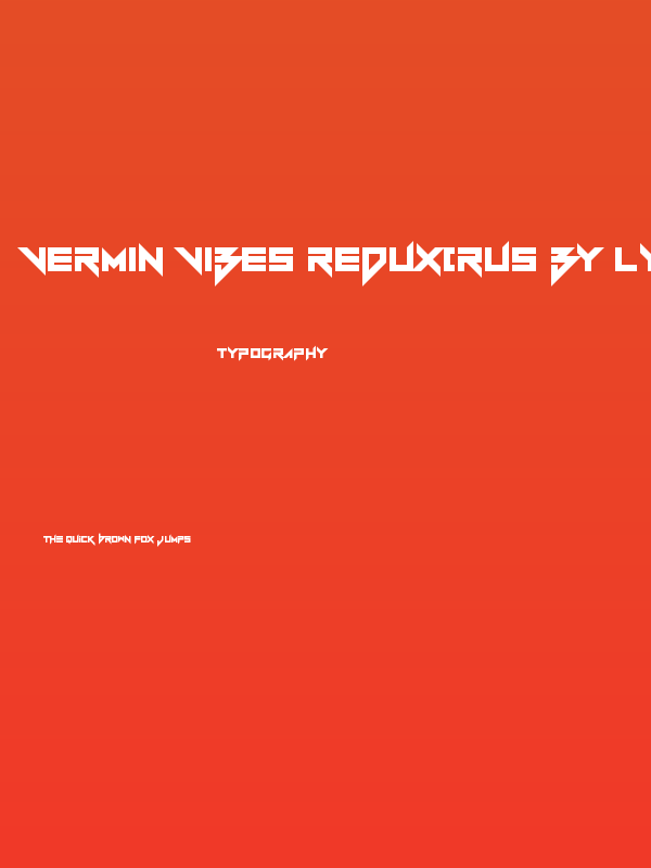 Vermin Vibes Redux(RUS BY LYAJK Poster