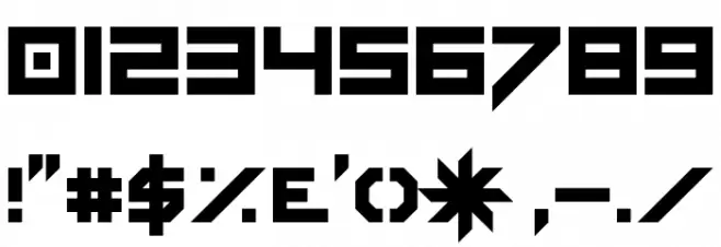 Vermin Vibes Regular Font OTHER CHARS