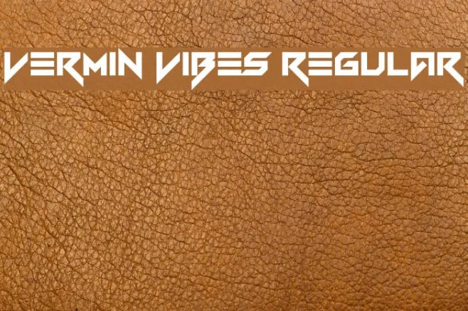 Vermin Vibes Regular Example 2