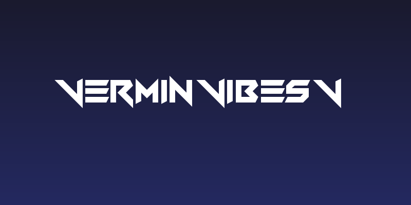 Vermin Vibes V Social Header