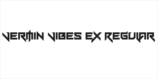 Vermin Vibes eX Regular Logo