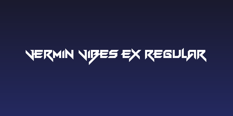 Vermin Vibes eX Regular Social Header