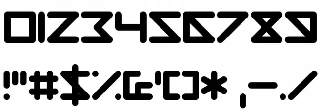 Vermin Vision Font OTHER CHARS