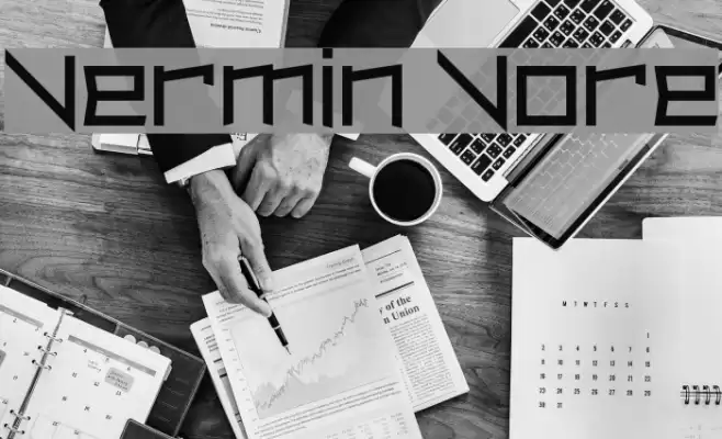 Vermin Vore Font examples