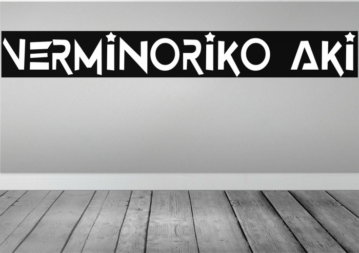 Verminoriko Aki Caratteri examples
