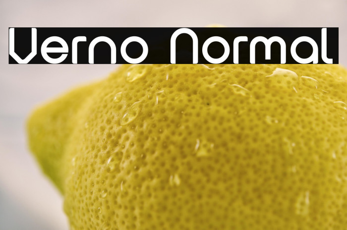 Verno Normal Example 2