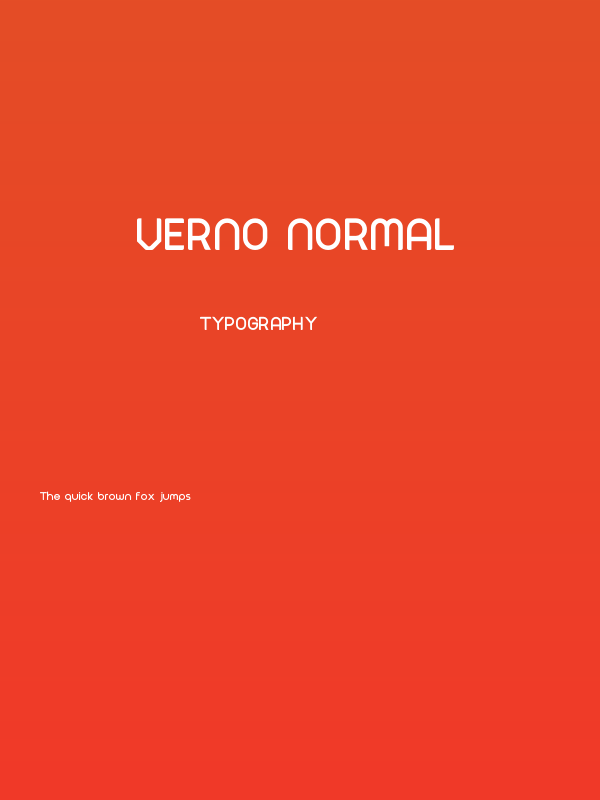 Verno Normal Poster