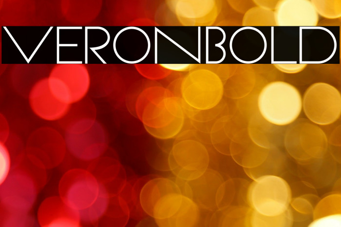 VeronBold Fuentes examples