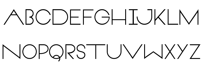 VeronBold Font LOWERCASE