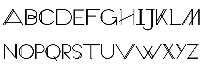 VeronExtra Font LOWERCASE