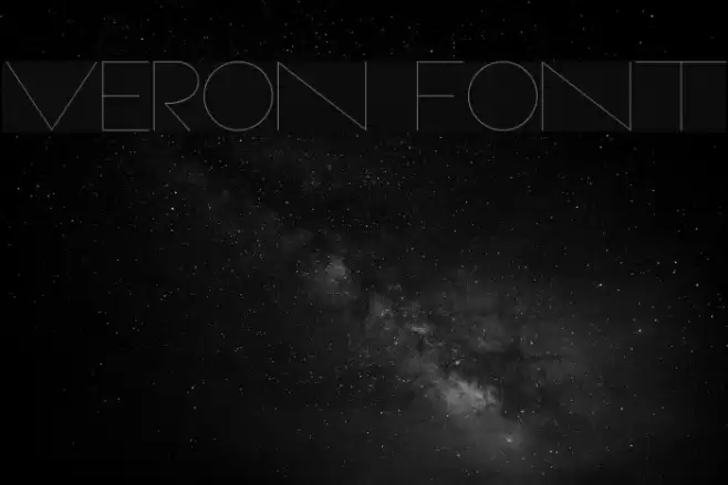 Veron Font examples