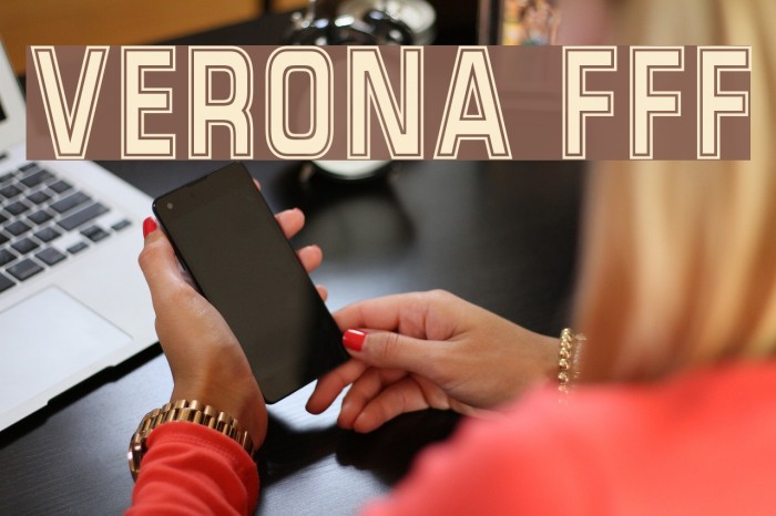 Verona FFF Font examples