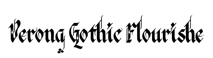 Verona Gothic Flourishe  免费字体下载