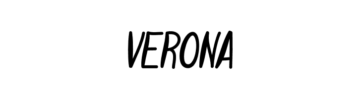 Veron Font LOWERCASE
