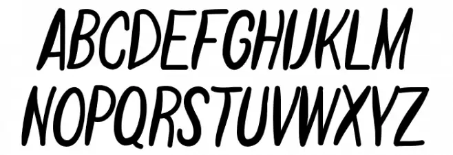Verona Font UPPERCASE
