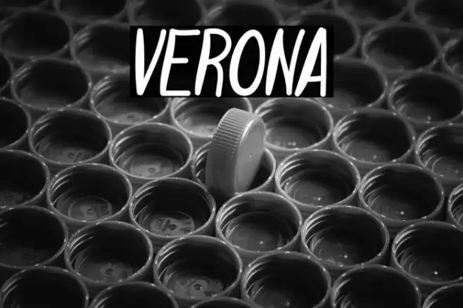 Verona Font examples