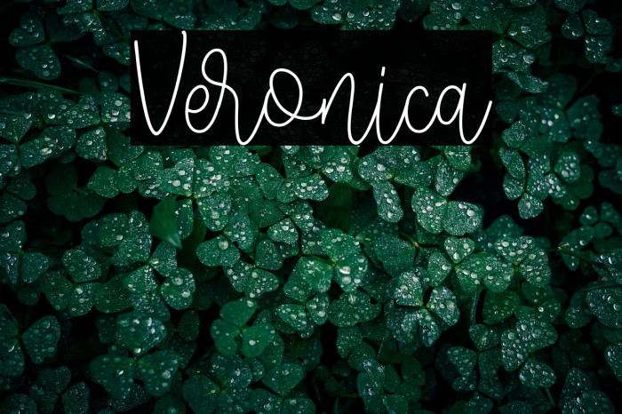 Veronica Example 2