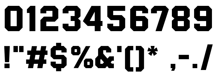 Versa Versa Font OTHER CHARS